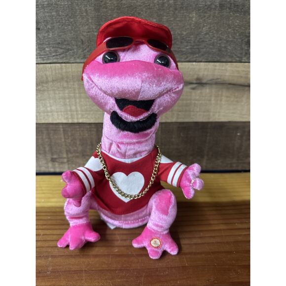 Gemmy Valentine Frogz Jump Around Pink Frog Animated And Sound - Picture 1 of 5
